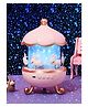 NEGOCIO Rabbits 6 Film,Baby Night Light Projector,USB Cable,360 Rotating Kids Night Light for Bedroom,5 Colours,Star Baby Projector Light- PACK OF 1- COLOR MAY VARY