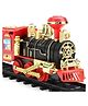 NEGOCIO  Choo Choo Toy Train Set with Long Track, Realistic Smoke & Sound Effects, Battery Operated, Built-in Flashlight, Circular Track System, Immersive Play for Kids- PACK OF 1- COLOR MAY VARY
