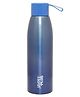 Jaypee Plus Victor Vacuum Insulated Stainless Steel Hot & Cold Water Bottle-BIS Certified, Rust & Leak Proof, Office Bottle, 550ml Blue