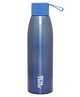 Jaypee Plus Victor Vacuum Insulated Stainless Steel Hot & Cold Water Bottle-BIS Certified, Rust & Leak Proof, Office Bottle, 750ml Blue