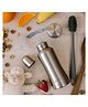 AEREX Stainless Steel Baby Feeding Bottle for Milk With Cleaning Brush & Extra Nipple 2 in 1 Hot & Cold Baby Feeding Milk Bottle | Feeding Bottle for Babies, Infants & Toddlers
