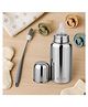 AEREX Stainless Steel Baby Feeding Bottle for Milk with Cleaning Brush | Baby Feeding Milk Bottle | Feeding Bottle for Babies, Infants & Toddlers | Milk Drinking Bottle Ideal for Newborns