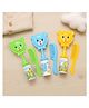 AEREX Newborn Baby Comb & Soft Brush Set | Natural Soft Bristles Grooming Hair Care Products for Babies | Infants | Baby Brush Set | Ideal for Baby Grooming Set | Perfect Baby Gift (Multicolor)
