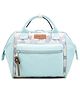 Babies Bloom Baby Diaper Bag Functional Diaper Tote Bag Waterproof Diaper Shoulder Bag Fashion Nappy Bag Travel Baby Bag For Mom, (Green)