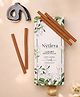 Nytarra Naturals Jasmine  Dhoop Sticks - 20 pcs | Soothing & Floral | Charcoal-Free with Holder