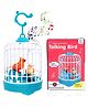 New Pinch  Interactive Talking Bird Toys for Kids with Realistic Bird Sounds, Talking, Singing And Mimicking Abilities Toy - (Pack of 1 - Color May Vary)