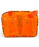 New Pinch Transparent Tote Bag Water Resistant suitable for women PVC Tote Bag For Office, College, Travel, Cosmetics, Gym, Stadium with Reinforced Straps (NeonOrange)