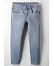 US Polo Assn Cotton Woven Slim Fit Denim Solid Color Weave Jeans - Light Blue