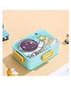 CuddleNest Kids Cartoon Lunch Box - Light Blue