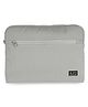 QIPS Laptop Sleeve -14inch- Fits MacBook, Dell, Lenovo, HP-Light Grey