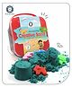 Aditi Toys 1kg Creative Sand Box For Kids, Sand Kit With 5 Large Molds & 8 Small Molds, Non-Toxic And Stain Free Sand For Kids For Indoor And Outdoor Kid Activity, Suitable For Kids Above 3 Years