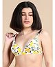 &Circus Modal Knit Lemons Printed Adjustable Maternity Bra - White
