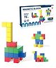 BitFeex Magnetic Building Blocks, 72Pcs Magnetic Blocks for Kids, 3D Magnet Blocks, Colourful Magnet Building Blocks Toys for Toddlers Boys Girls Age 3-8, Color may Vary