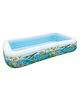 Intex Inflatable Family Swimming Pool - Light Blue 