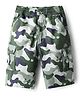 Dapper Dudes Camouflage Printed Shorts - Green