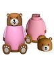Kidology Cute Bear Water Bottle - 320ml (Pink)