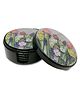 Superware Melamine Tea Coaster Set with stand  - Early Bloom on Black  ( Set of 6 )