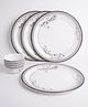 Superware Melamine 08 pcs Dinner set - Silver Lace