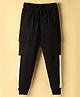 Doreme Terry Knit Full Length Lounge Pant With Pockets - Black