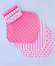 Babyhug Cotton Knit Hand & Face Towel Pack Of 6  L 23 x B 23 cm - Multicolour