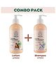 Wise Ted Natural Baby Lotion & Baby Shampoo Combo  - 275ml