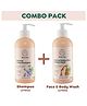 Wise Ted Natural Baby Face and Body Wash & Baby Shampoo Combo - 275ml