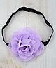 Little Miss Cuttie Floral Applique Detailed Headband - Lavender