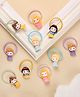 Kicks & Crawl Set Of 10 Princesses Designed Rubber Bands - Multi Colour
