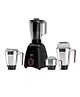 Havells Klassic 4 Jar 800 Watt Mixer Grinder with 3 Wider mouth Stainless Steel Jar, 1 Polycarbonate Jar With Fruit Filter, Twist & Lock Mechanism