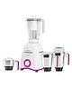 Havells Klassic 750 watts 4 Jar Mixer Grinder with 304 SS Blades, Large Size SS Jars, Break Resistant Polycarbonate Transparent Jar Lids With Twist & Lock Mechanism