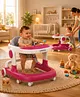 Babyhug 2 in 1 Walker with Height Adjustment & Detachable Toy Bar with Lights & Music | Musical Activity Tray| Soft Cushion Seat| Speed Control| Push Walker| Wheel Lock| Anti-fall Protection - Pink Babyhug 2 in 1 Walker with Height Adjustment & Detachable Toy Bar with Lights & Music | Musical Activity Tray| Soft Cushion Seat| Speed Control| Push Walker| Wheel Lock| Anti-fall Protection - Pink