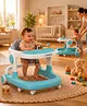 Babyhug 2 in 1 Walker with Height Adjustment & Detachable Toy Bar with Lights & Music | Musical Activity Tray| Soft Cushion Seat| Speed Control| Push Walker| Wheel Lock| Anti-fall Protection - Blue Babyhug 2 in 1 Walker with Height Adjustment & Detachable Toy Bar with Lights & Music | Musical Activity Tray| Soft Cushion Seat| Speed Control| Push Walker| Wheel Lock| Anti-fall Protection - Blue
