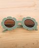 DukieKooky Floral Designed UV Protected Sunglasses - Olive Green