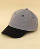 DukieKooky Colour Blocked Baseball Cap - Grey
