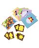 Baijnath Educational Toys Rangometry Foam Shape Puzzle with Frames - Small Pack(Creative Pattern Making for Young Minds)