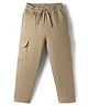 Doreme Terry Knit Full Length Solid Track Pant - Jet Beige