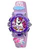 KIDSUN Unicorn Designed Analogue Watch - Purple