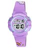 KIDSUN Unicorn & Baby Elephant Designed Digital Watch - Purple