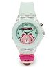 KIDSUN Teddy Bear Designed Glow In The Dark Analogue Watch - Green