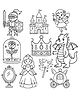 Nesta Toys DIY Fridge Magnet - Fairy Tale Theme for Kids