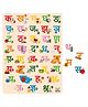 Webby Wooden Hindi Varnamala Alphabets Shabd Rachna Puzzle - 37 Pcs