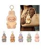Sanjary Labubu Monsters Have A Seat Summer Party Series Labubu Plush Toy Doll Keychain Color design may vary