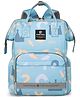 Winnies All-in-One Baby Diaper Bag Backpack Blue