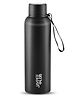 Jaypee Plus Vogue Vacuum Insulated Stainless Steel Hot & Cold Water Bottle-BIS Certified, Rust & Leak Proof, 900ml Black