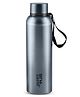 Jaypee Plus Vogue Vacuum Insulated Stainless Steel Hot & Cold Water Bottle-BIS Certified, Rust & Leak Proof, 900ml Metallic Black