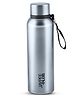 Jaypee Plus Vogue Vacuum Insulated Stainless Steel Hot & Cold Water Bottle-BIS Certified, Rust & Leak Proof, 700ml Metallic Black