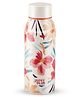Jaypee Plus Punch Prime Printed Vacuum Insulated Stainless Steel Hot & Cold Water Bottle-BIS Certified, Rustproof and leakproof,500ml,Ideal for School Kids, Office & Travel - (White)
