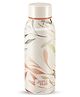 Jaypee Plus Punch Prime Printed Vacuum Insulated Stainless Steel Hot & Cold Water Bottle-BIS Certified, Rustproof and leakproof,500ml,Ideal for School Kids, Office & Travel - (White)