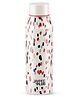 Jaypee Plus Punch Prime Printed Vacuum Insulated Stainless Steel Hot & Cold Water Bottle-BIS Certified, Rustproof and leakproof,650ml,Ideal for School Kids, Office & Travel - (White)