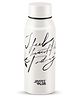 Jaypee Plus Punch Prime Printed Vacuum Insulated Stainless Steel Hot & Cold Water Bottle-BIS Certified, Rustproof and leakproof,500ml,Ideal for School Kids, Office & Travel - (White)